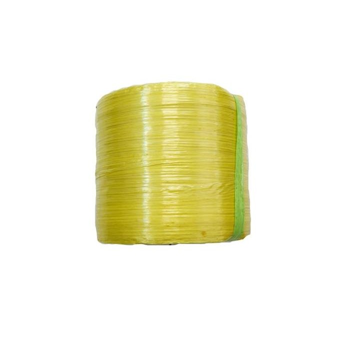 

Tali Plastik Rafia Polos Kuning - (Kurang Lebih 10Kgan) New Stok
