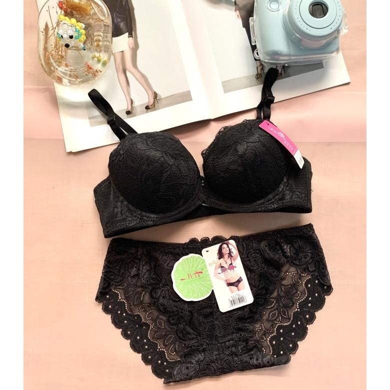 Super Murah, Bra Set, Bra Push Up Kawat, Bra Busa Tebal Kawat, Bra Sexy Brukat
