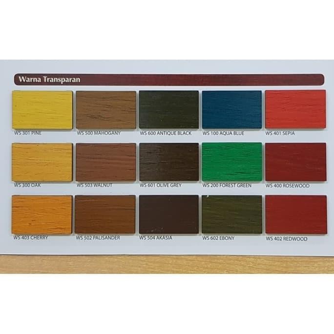 Diskon Mowilex Waterbased Woodstain / Cat Kayu / Mowilex Woodstain