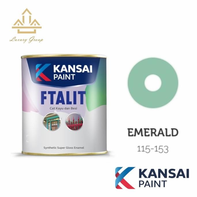 Diskon Kansai Ftalit Gloss Emerald 115-153 Cat Kayu Dan Besi 20 Kg
