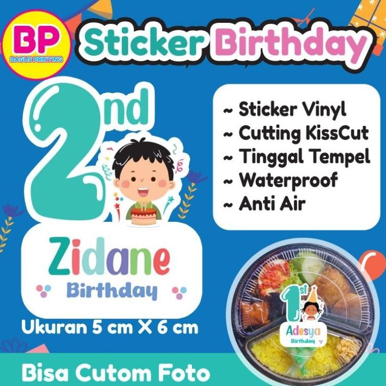 

PK32 Isi 30 pcs Sticker Ulang Tahun Anak Sticker Karakter Bento Birthday Sticker Anak souvenir Viral