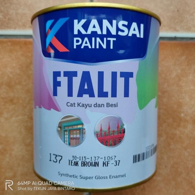 Miliki Cat Ftalit 137 Teak Brown 1Kg