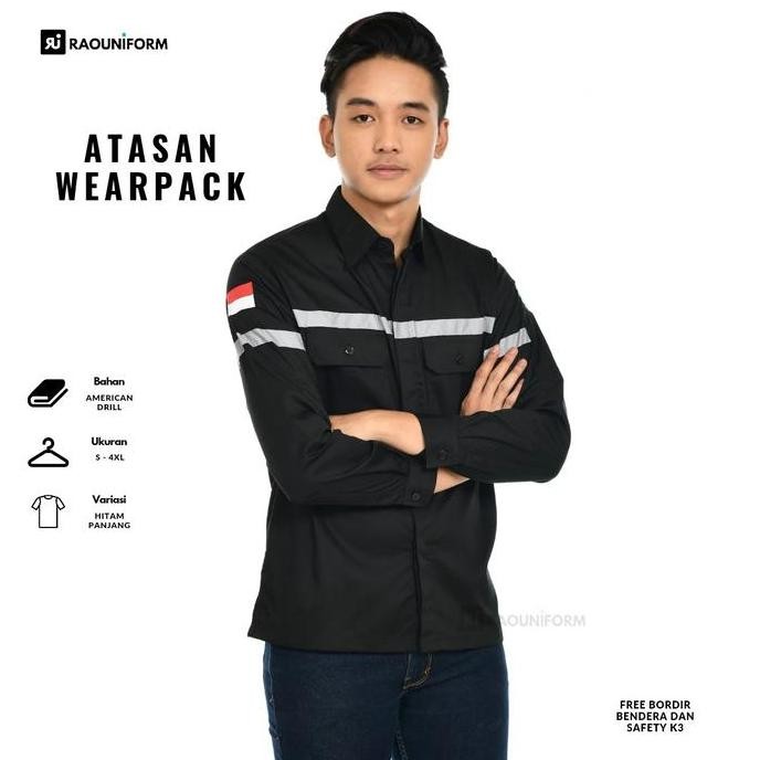 KEMEJA PROYEK LAPANGAN/BAJU SERAGAM SAFETY/SERAGAM PROYEK SAFETY/BAJU KEMEJA PROYEK PRIA/BAJU SAFETY