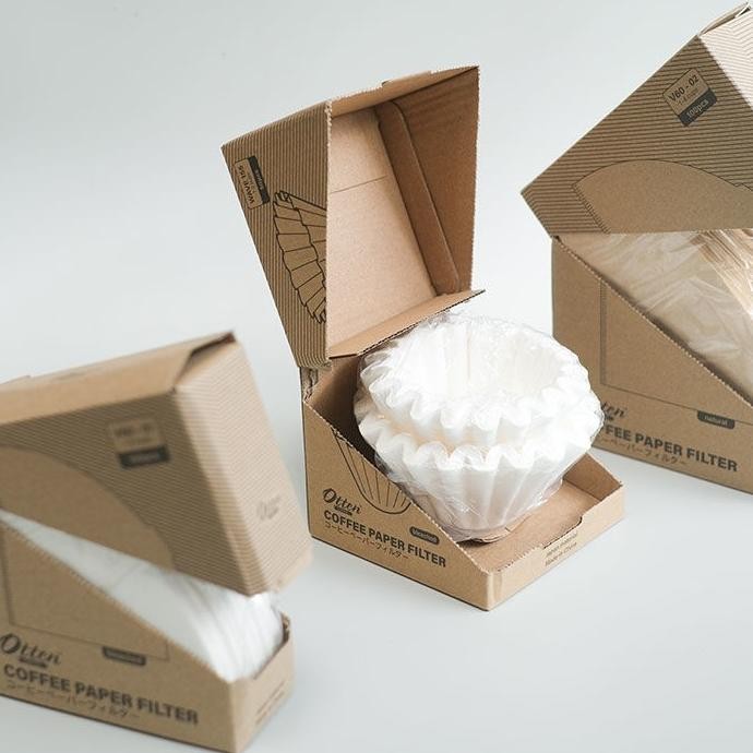 

Otten - Kertas Saringan Kopi Filter Wave 155 (50Lbr) - Paper Coffee
