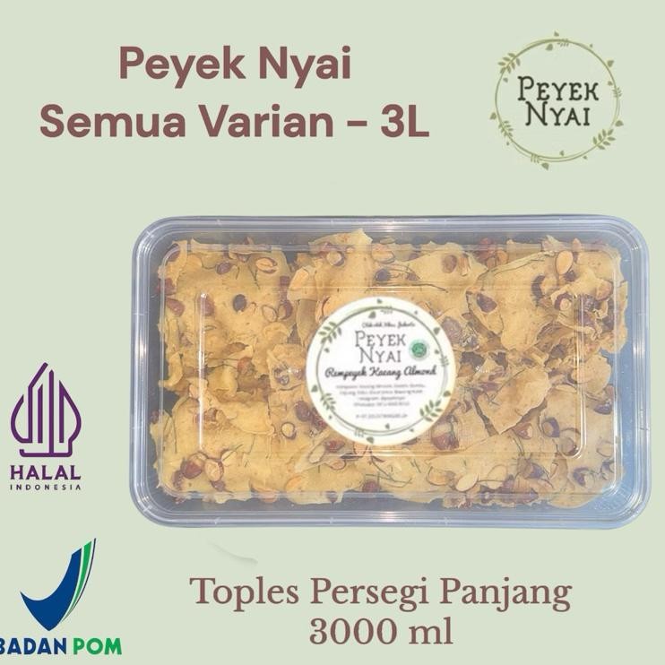 

Peye Nyai Rempeye Emua Varian 3Ltople Peregi Panjang 3 Ml