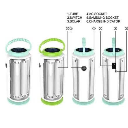 Lampu Emergency Tahan 24 Jam 1000W LED Emergency Lamp Gantung Camping murah