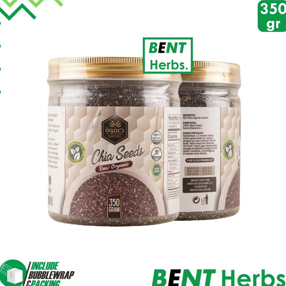 

Afwa Chia Eed Raw Organic 350 G Eed Natural