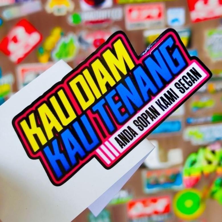 

KT78 (Promo khusus bulan ini ) Stiker motor ( baru) menyala abangku glossy (baru) Termurah