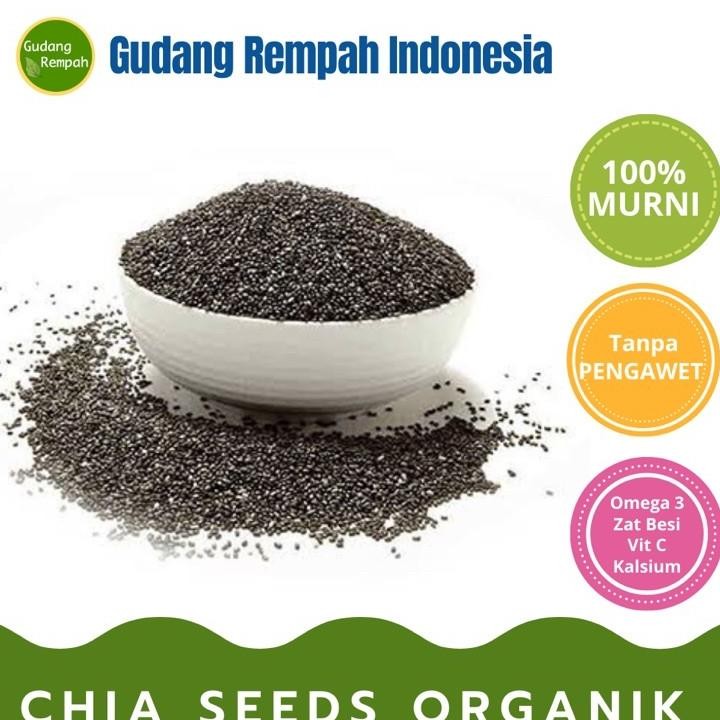 

1 G Chia Eed Bla Organic Meico By Gri