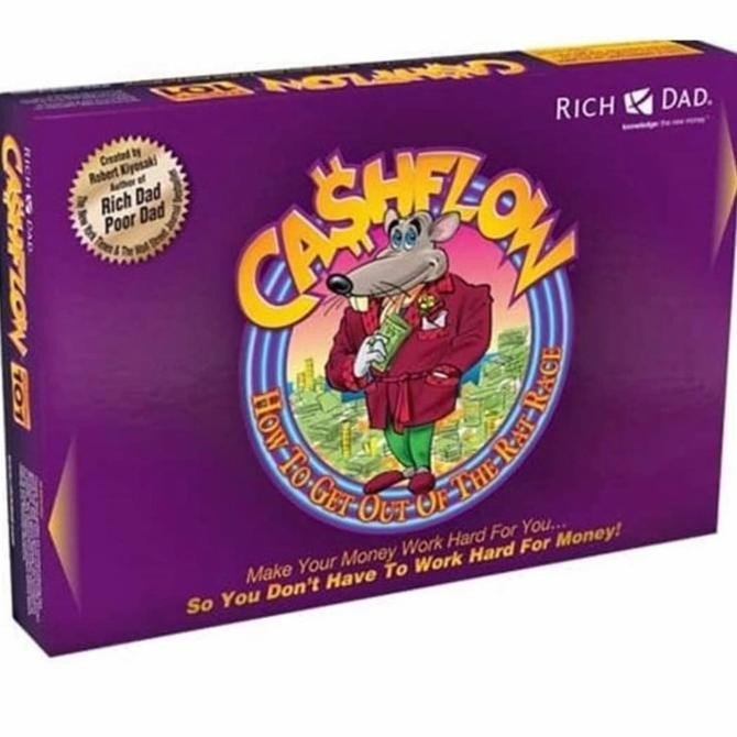 HOT SALE CashFlow 101 Board Game Cash Flow Rich Dad Robert Kiyosaki