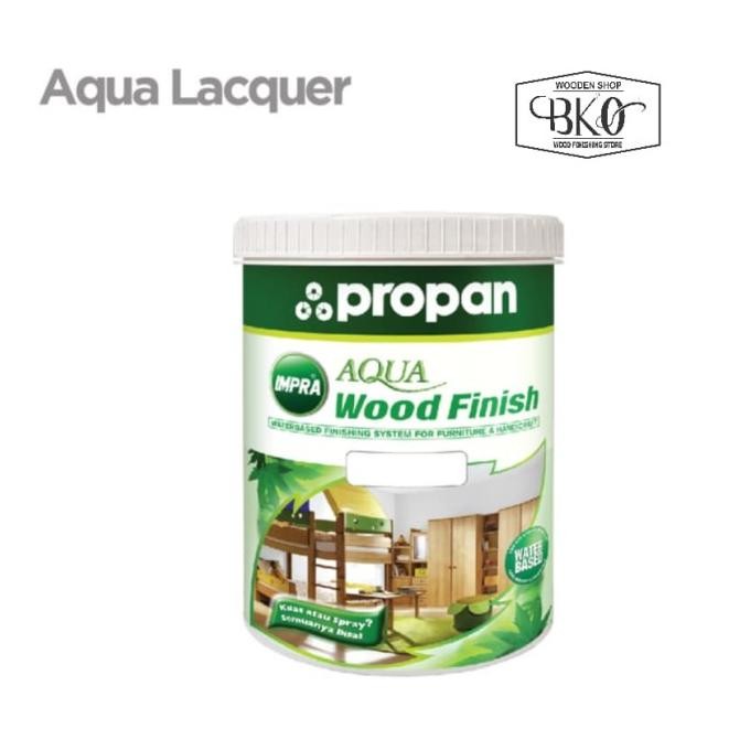 Spesial Impra Aqua Laquer Clear Gloss Waterbased Cat Propan Pernis Gloss