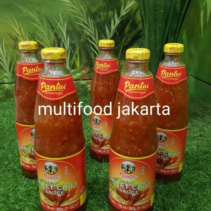 

sweet chili sauce pantai /sambel bangkok merk pantai norasingh 730 ml murah