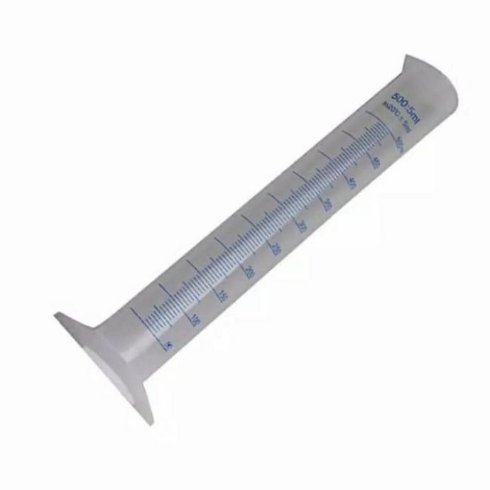 Tabung Ukur Plastik 500ml Gelas Ukur Plastik 500ml