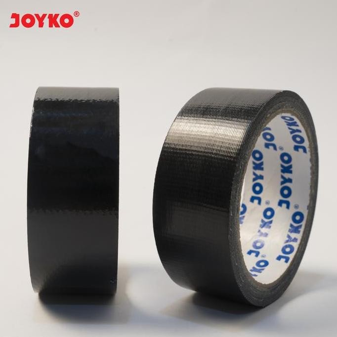 

JOYKO CLOTH TAPE 24 36 48 BLACK LAKBAN KAIN LAKBAN HITAM 24MM 36MM 48MM JOYKO PLAKBAN HITAM KARTON [DUS] murah