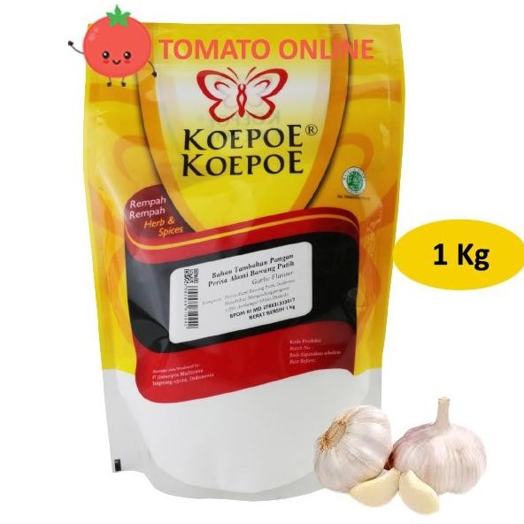 

Koepoe Kopoe Kupu Bawang Putih Bubuk Garlic Powder 1 kg kilogram / 1kg murah