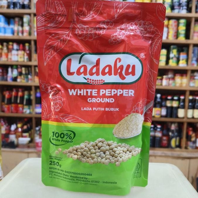 

Ladaku White Pepper Ground/ Lada Putih Bubuk 250gr murah
