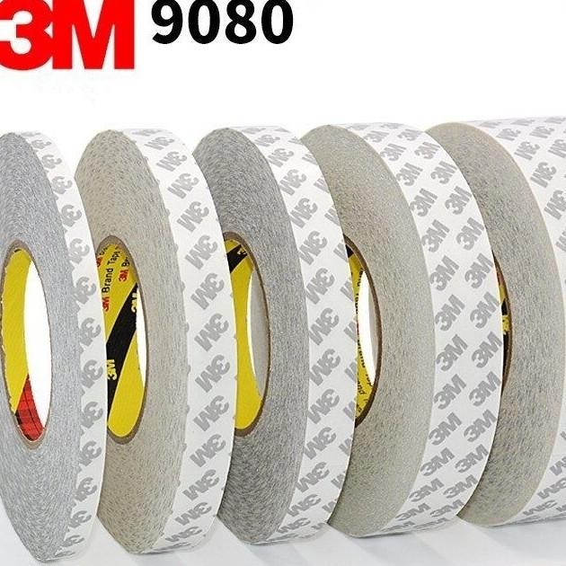 Double Tape 3M 9080 Coated Tissue High Temperature murah