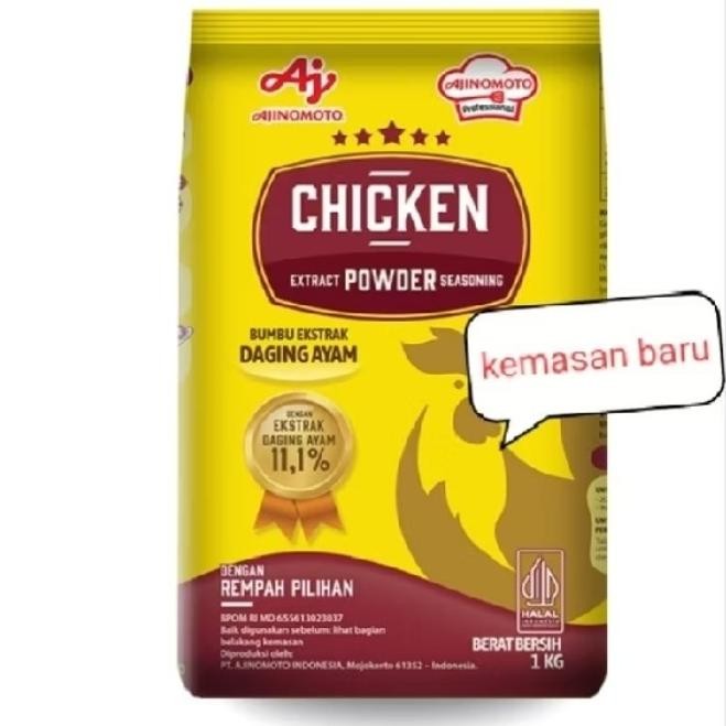 

AJINOMOTO CHICKEN EXTRACT POWDER SEASONING 1 KG murah