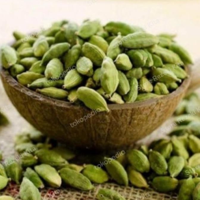 

Kapulaga Hijua Arab India Premium 250 Gram Green Cardamom 250 Gram murah