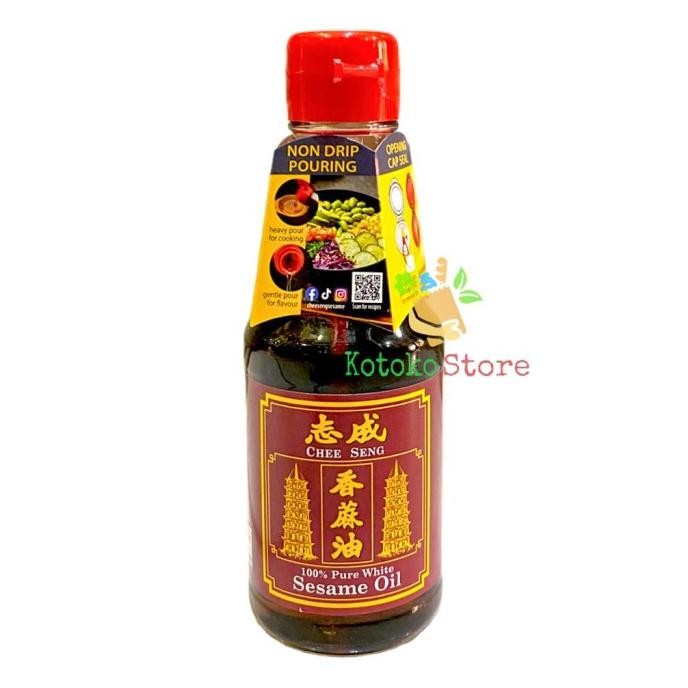 

Chee Seng 100% Pure White Sesame Oil / Minyak Wijen Pagoda 160ml murah
