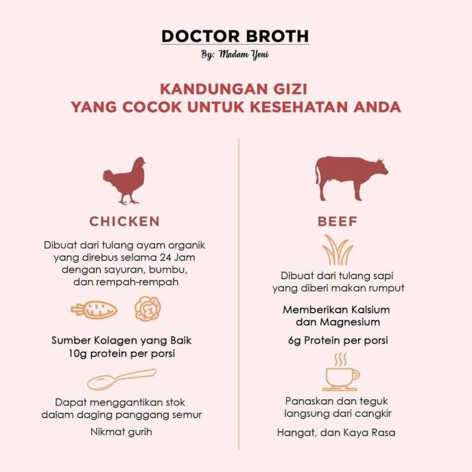 

Doctor Broth - Beef Broth murah