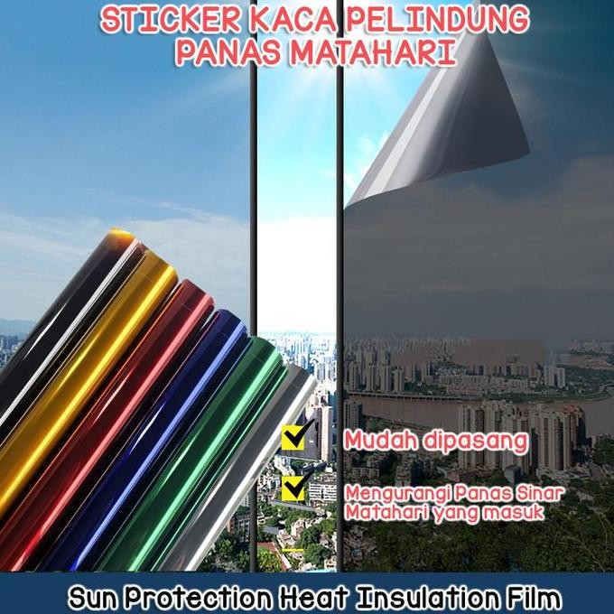Promo Sticker Setiker Seticker Stiker Wallpaper Kaca Satu Arah | Kaca Film | Sunblast | Window Film 