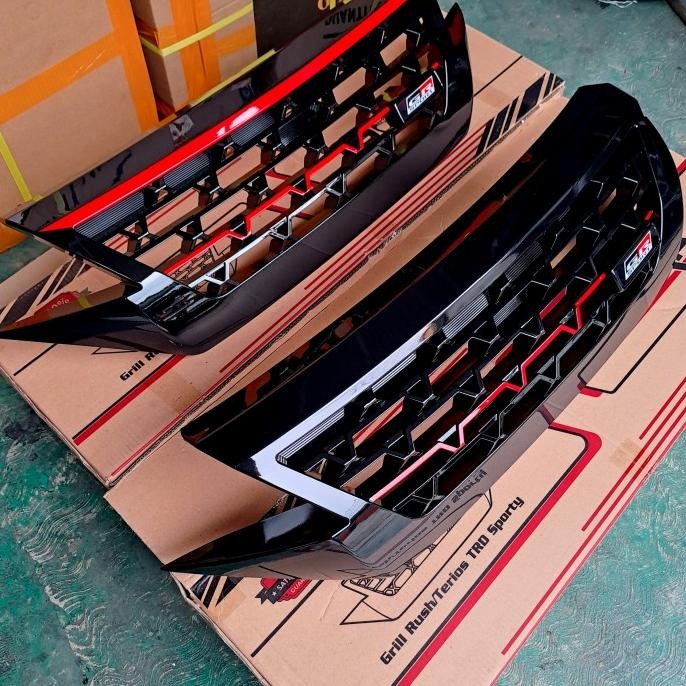 " Grill Depan Rush Terios 2018-2021 Sporty Gr Sport "