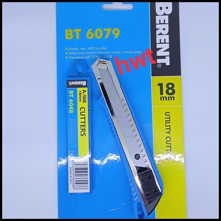 

Pisau Cutter Cutter Knife A-100 18Mm