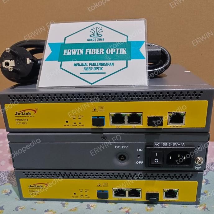 Bisa Grab Olt Gpon 1 Port Jolink Ac+Dc Rebranding Dari Vsol V1600Gs