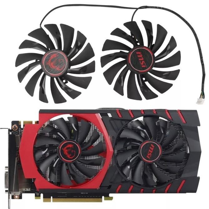 Fan Vga Msi Gtx 960 950 95Mm 4Pin Oem Replecment Co