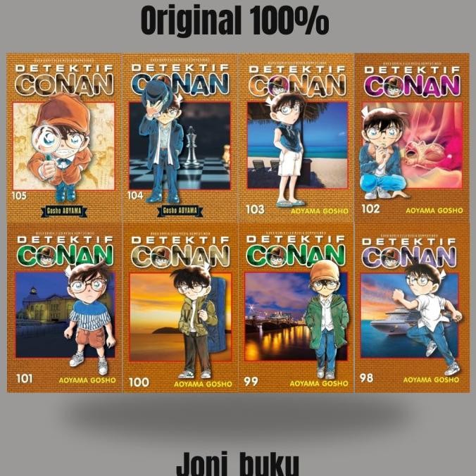 BIG SALE KOMIK DETEKTIF CONAN 97 98 99 100 101 102 103 104 105 106 AOYAMA GOSHO 