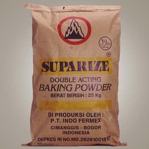 

double acting baking powder suparize/ pengembang kue 1kg repack murah