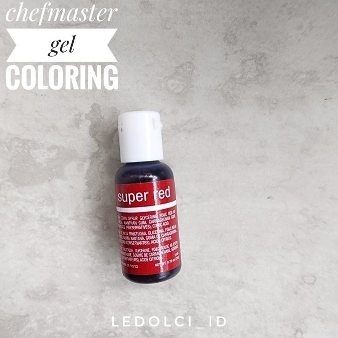 CHEFMASTER GEL PEWARNA MAKANAN GEL FOOD COLOR GEL 20 GRAM murah