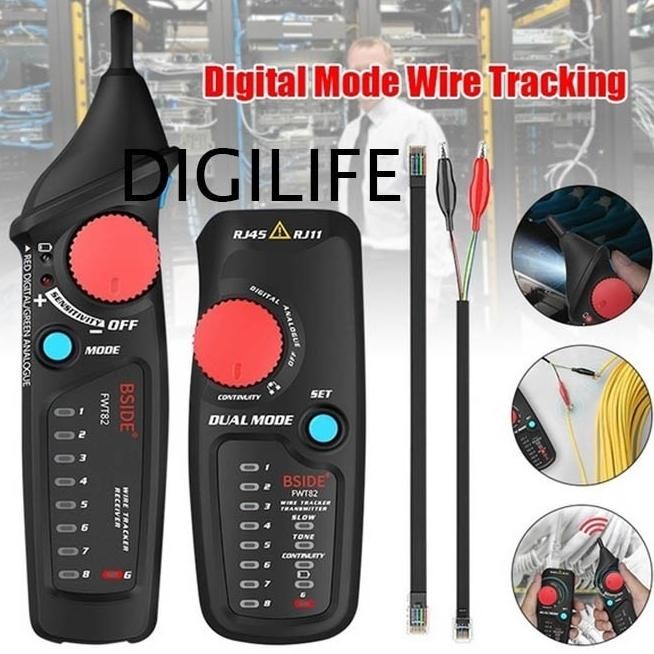 

Promo Fwt82 Lan Cable Tracker Dual Mode Bside Wire Locator Tester Network