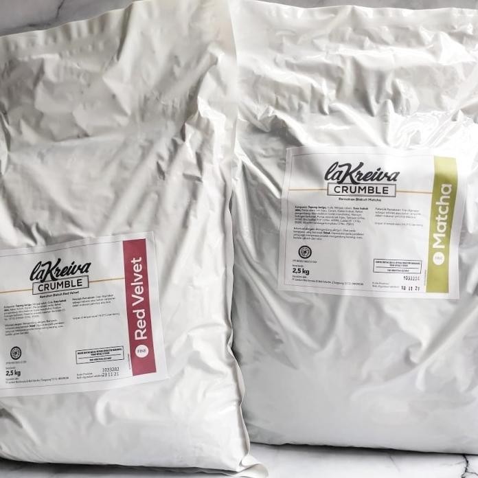

Red Velvet Crumble Crumb La Kreiva 1Kg murah