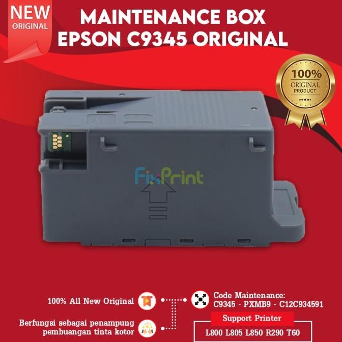 

Grosir Maintenance Box C9345 Epsn L8180 L8160 L8050 L18050 Kotak Pemeliharaan
