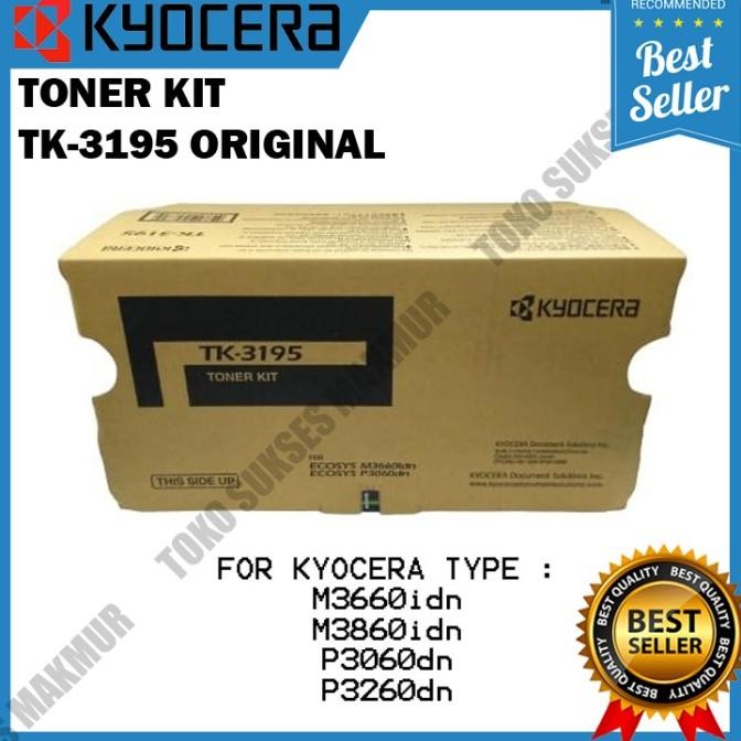 

Promo Toner Kit Kyocera / Tk-3195 Original