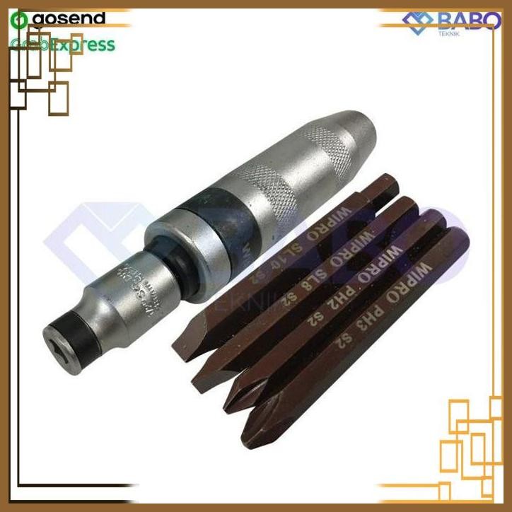 [BBT] WIPRO IMPACT SCREWDRIVER OBENG KETOK SET 6 PCS