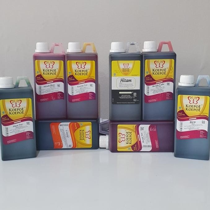

Koepoe Pewarna 1L | Food Coloring 1L murah