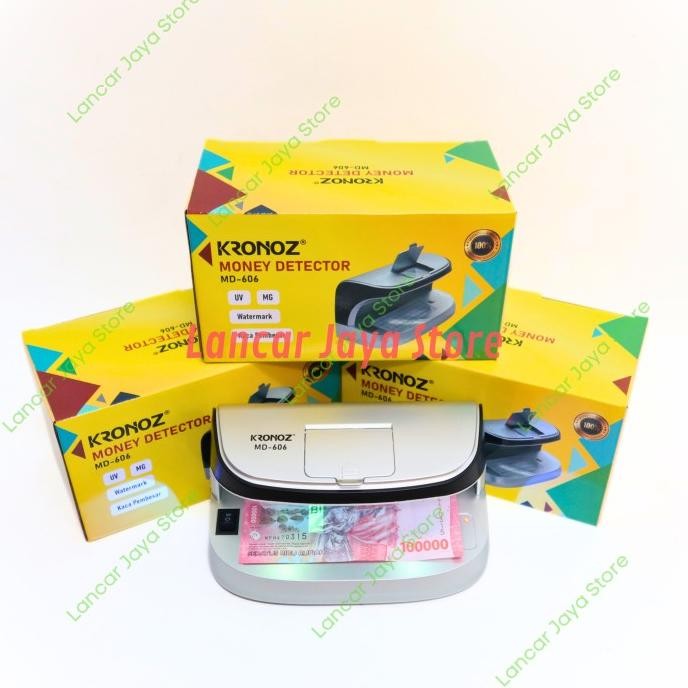 

Promo Money Detector Kronoz Alat Deteksi Uang Palsu / Pendeteksi Uang Palsu