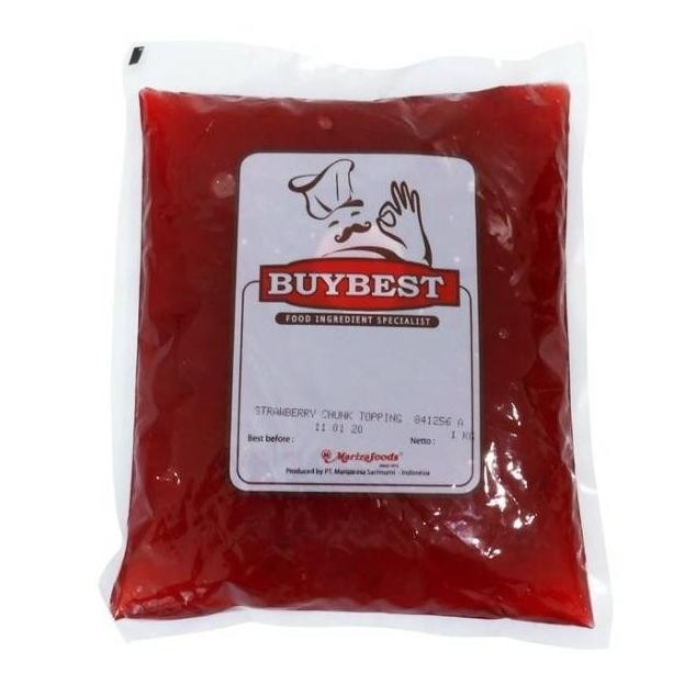 

Mariza Buybest Strawberry Chunk Topping 1 Kg murah