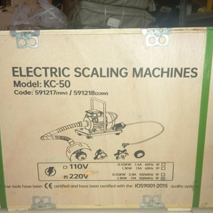 

Grosir 591244 Electric Scaling Machine Impa Ac 220 Volt Type Kc50