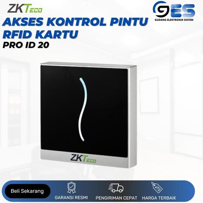 

Murah Mesin Akses Kontrol Zkteco Proid 20 Reader Kartu Rfid Bergaransi Resmi