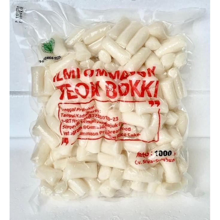 

Ilmi Ommason Teokbokki/Topoki/Rice Cake/Kue Beras Korea 1kg 3.5 cm murah