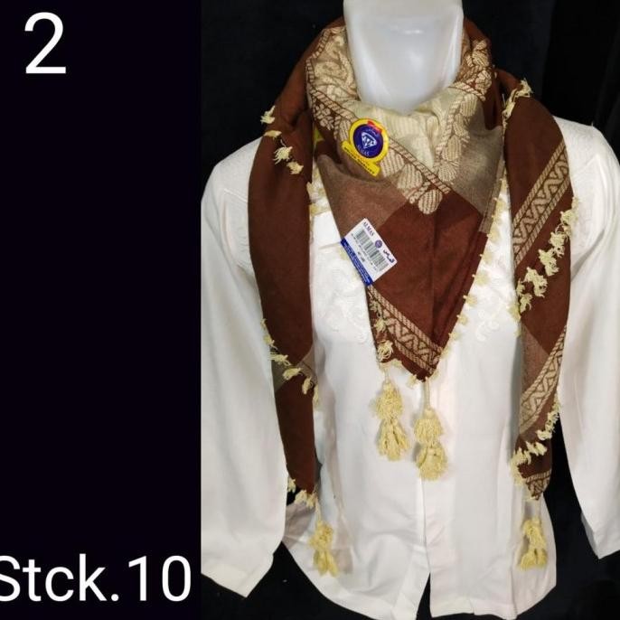 BARU Sorban almas motif jaquard