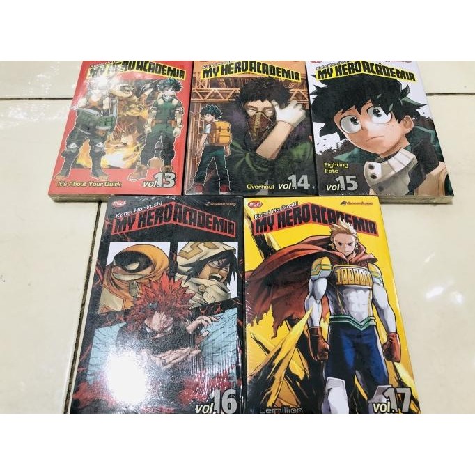 TERBARU PAKET BUKU KOMIK MY HERO ACADEMIA SET 