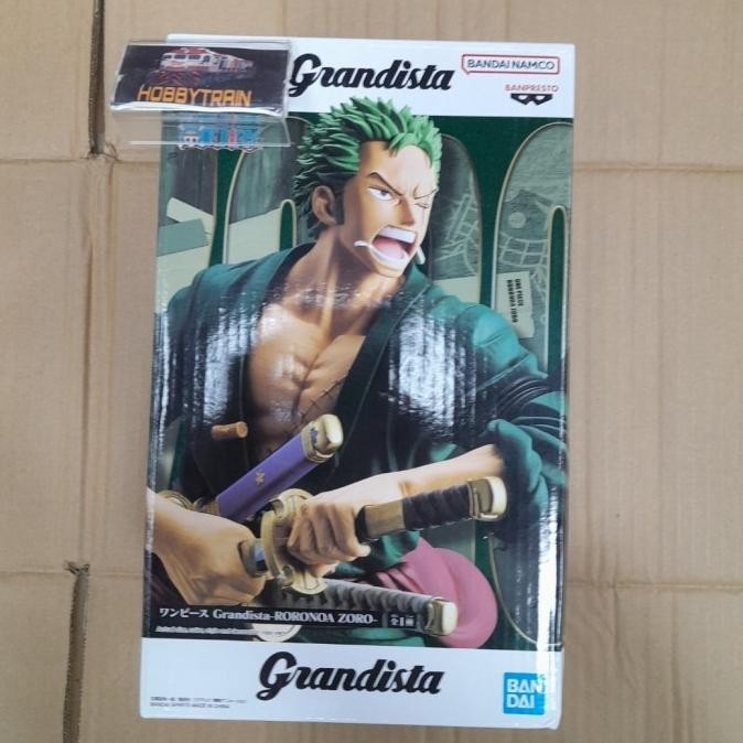 BANPRESTO GRANDISTA RORONOA ZORO FIGURE