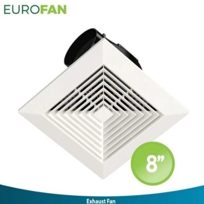 Eurofan Exhaust Fan Plafon 8 Inch Bptl-1213B Durevole New New Stok