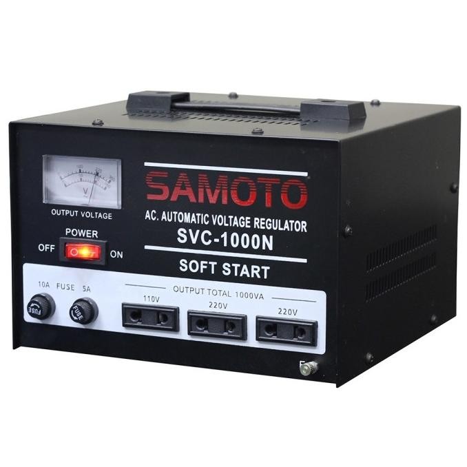 Stabilizer Samoto 1000Va - Stavolt Listrik 1000Va Stabilizer Komputer Co