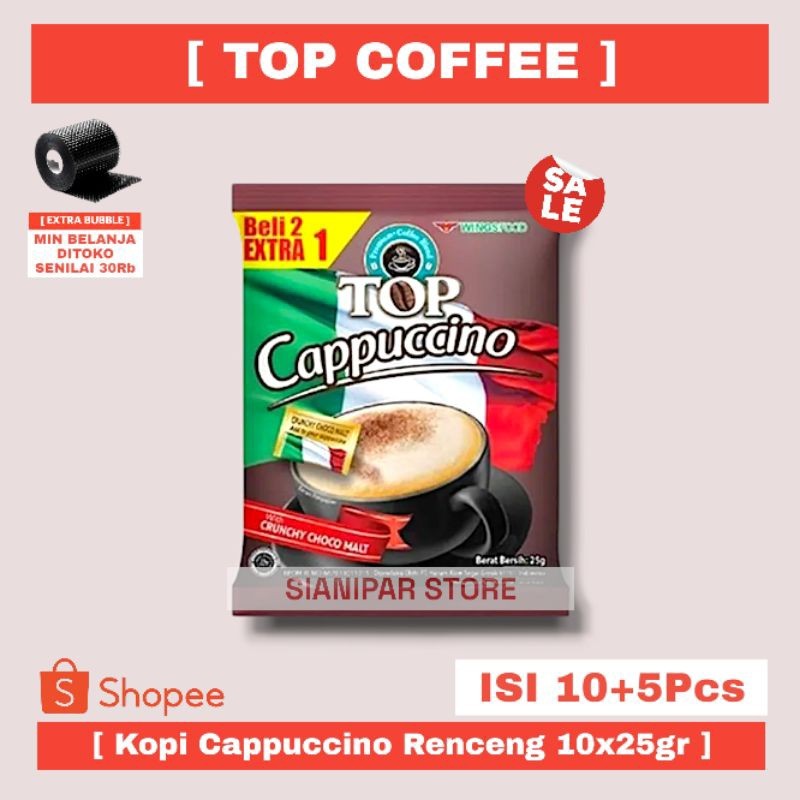 

TOP COFFEE KOPI CAPPUCCINO SCT 25g